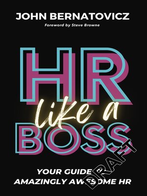 cover image of HR Like a Boss